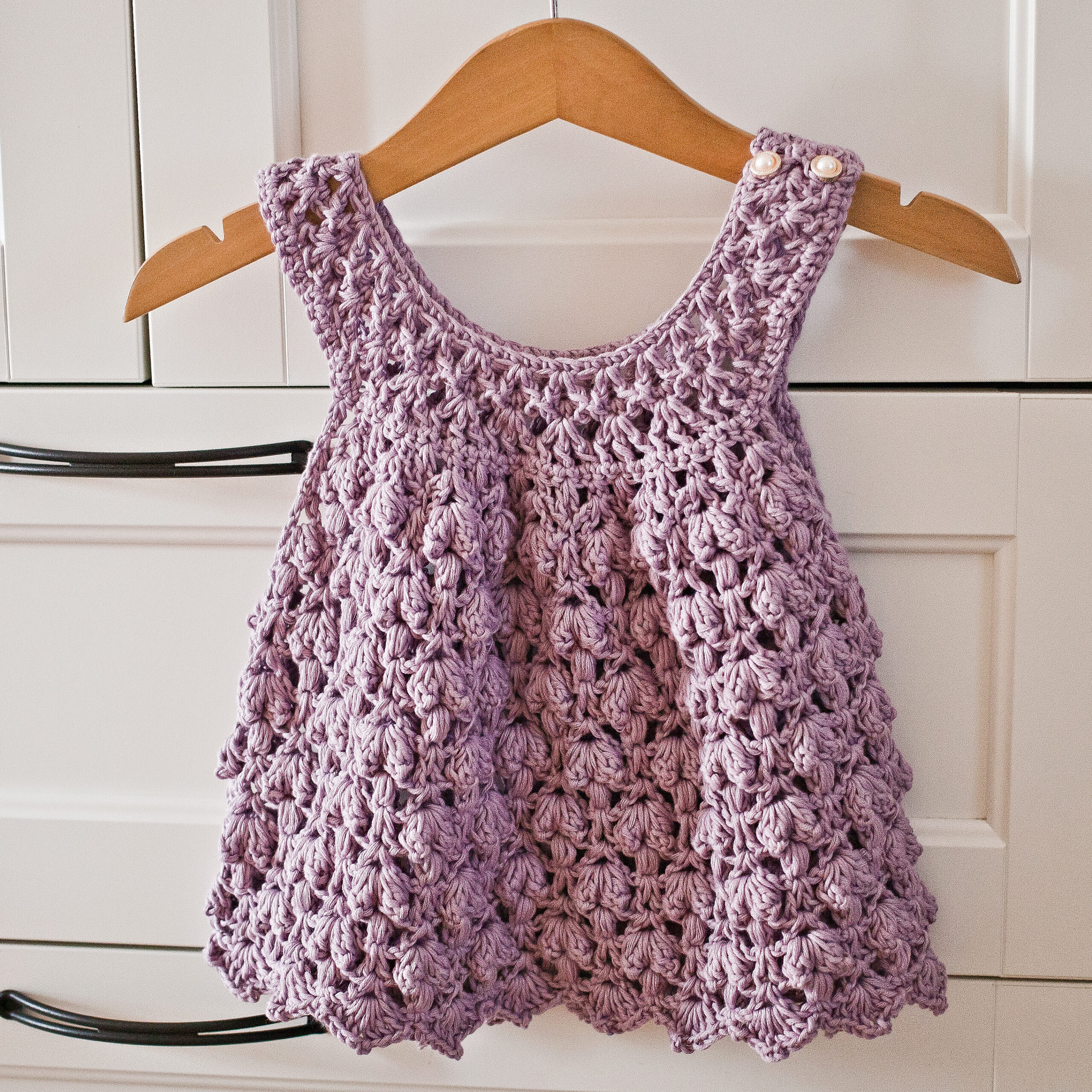 New crochet Candytuft Dress pattern!